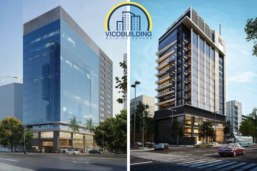 Báo giá thiết kế tòa nhà văn phòng Vicobuilding